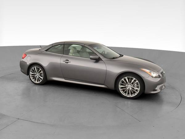2012 INFINITI G G37 Convertible 2D Convertible Gray - FINANCE ONLINE... for sale in Boulder, CO – photo 14