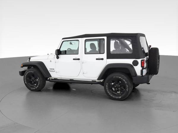 2017 Jeep Wrangler Unlimited Sport SUV 4D suv White - FINANCE ONLINE... for sale in owensboro, KY – photo 6