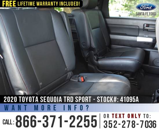 2020 TOYOTA SEQUOIA TRD SPORT SiriusXM - Touchscreen - cars for sale in Alachua, FL – photo 19