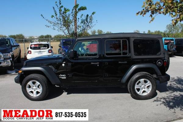 2018 Jeep Wrangler Unlimited Sport - Closeout Sale! for sale in Burleson, TX – photo 3