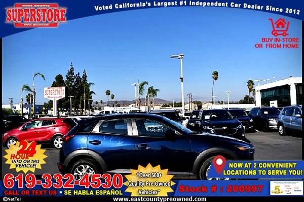 2017 MAZDA CX-3 SPORT -EZ FINANCING-LOW DOWN! - cars & trucks - by... for sale in El Cajon, CA – photo 10