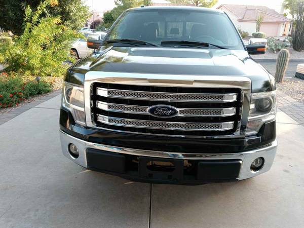 Ford F-150 Lariat 2013 Black - cars & trucks - by owner - vehicle... for sale in Oro Valley, AZ – photo 2