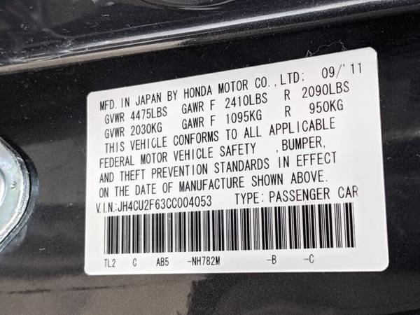 2012 Acura TSX Tech Pkg SKU: CC004053 Sedan - - by for sale in Plano, TX – photo 18