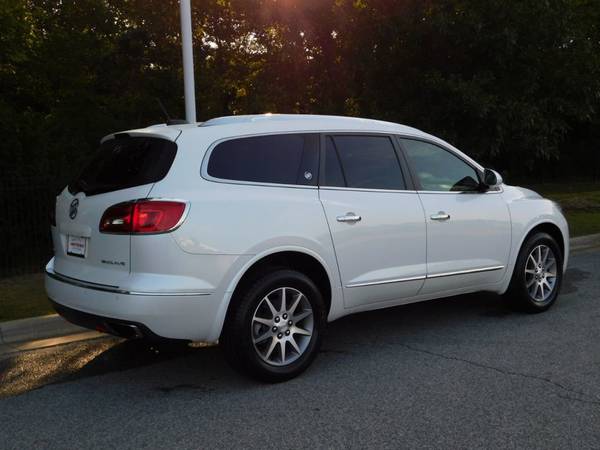 2016 *Buick* *Enclave* *FWD 4dr Leather* WHITE for sale in Fayetteville, AR – photo 3