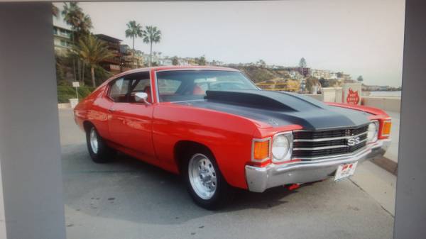 1972 Chevy Chevelle - cars & trucks - by owner - vehicle automotive... for sale in Corona, CA – photo 3