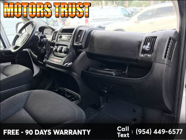 2017 Ram ProMaster Cargo Van 2500 High Roof 159" WB BAD CREDIT NO... for sale in Miami, FL – photo 17