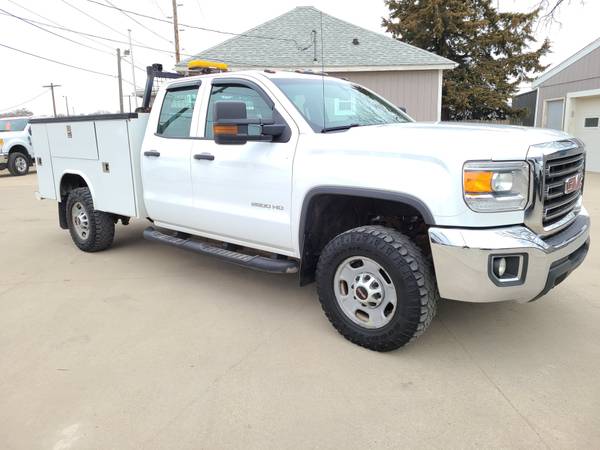 2016 GMC SIERRA 2500hd Service box dbl cab 4x4 - - by for sale in Sioux City, IA – photo 5