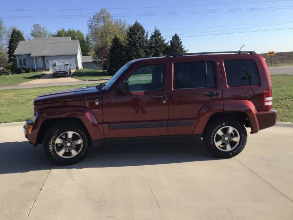 Red 2009 Jeep Liberty Sport 4x4 (44, 000 miles) - - by for sale in WAUKEE, IA – photo 13