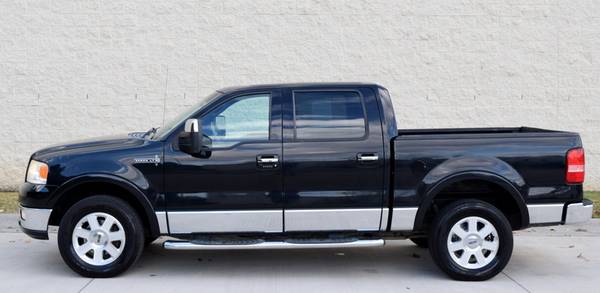 Black Lincoln Mark LT Truck - V8 4x4 - Crew Cab - Leather - Moonroof... for sale in Raleigh, NC – photo 5
