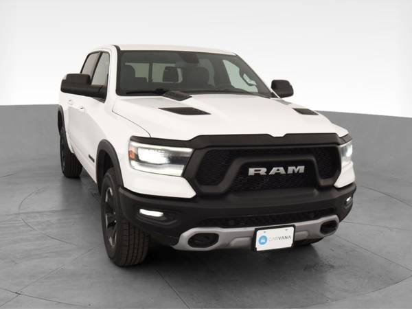 2019 Ram 1500 Crew Cab Rebel Pickup 4D 5 1/2 ft pickup White -... for sale in Placerville, CA – photo 16