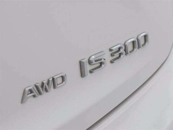 2016 Lexus IS 300 AWD, Pearl White, Warranty, 50k Miles, Premium+... for sale in URBANDALE, NE – photo 6