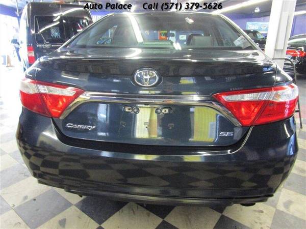 2016 Toyota Camry SE 4dr Sedan SE 4dr Sedan - - by for sale in MANASSAS, District Of Columbia – photo 5