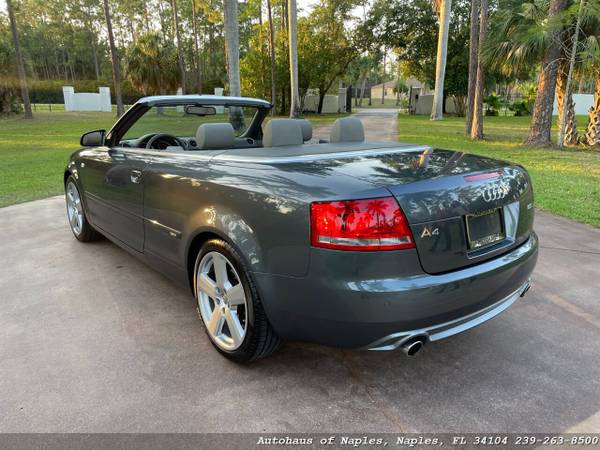 2009 Audi A4 Cabriolet S-Line Edition Convertible for sale in NAPLES, AK – photo 6
