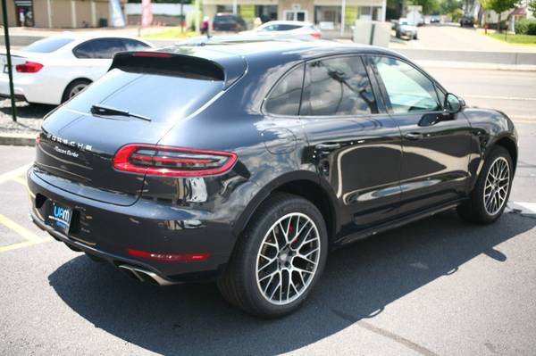 2015 *Porsche* *Macan* *AWD 4dr Turbo* Jet Black Met for sale in south amboy, NJ – photo 9