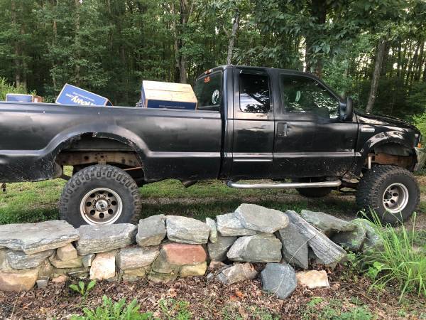 Lifted 2000 Ford F-250 7.3 diesel - cars & trucks - by owner -... for sale in Halifax, NC – photo 11