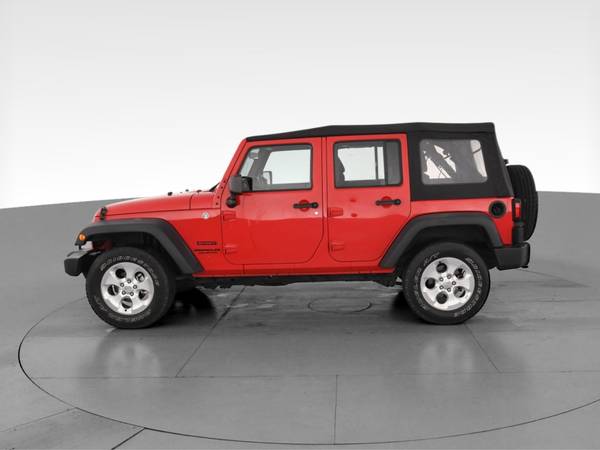 2015 Jeep Wrangler Unlimited Sport S SUV 4D suv Red - FINANCE ONLINE... for sale in Montgomery, AL – photo 5