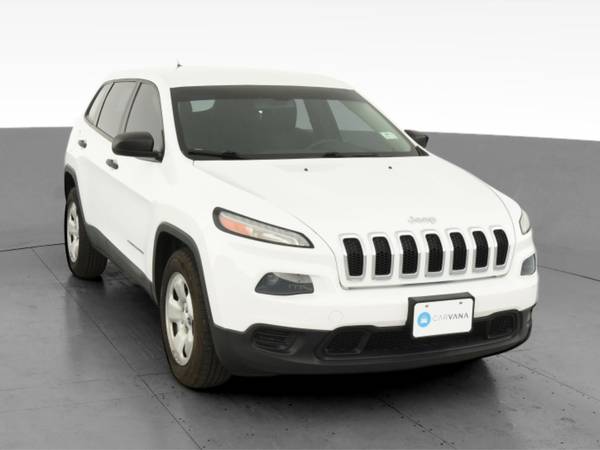2014 Jeep Cherokee Sport SUV 4D suv White - FINANCE ONLINE - cars &... for sale in Albuquerque, NM – photo 16