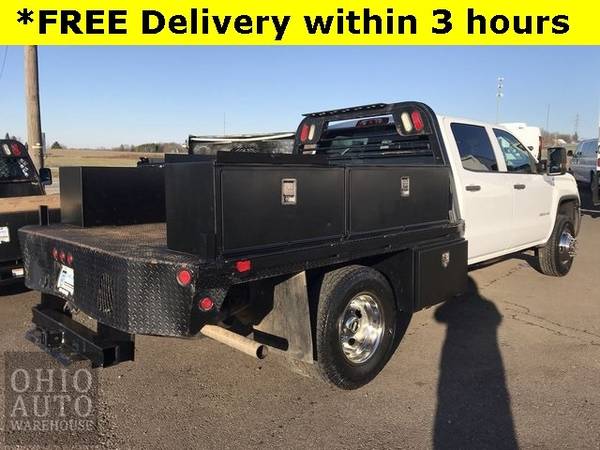 2016 GMC Sierra 3500HD Base 4x4 Crew Service Utility Flatbed We... for sale in Canton, OH – photo 8