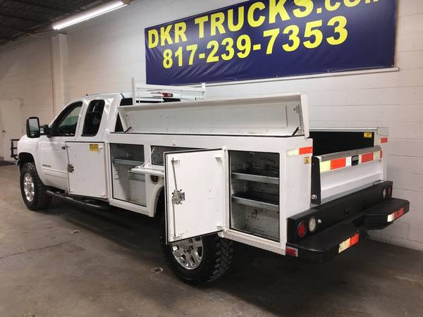 2013 Chevrolet 3500 HD Extended Cab 4x4 V8 SRW Service Utility Bed for sale in Arlington, KS – photo 3