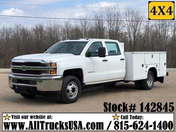 1/2 - 1 Ton Service Utility Trucks & Ford Chevy Dodge GMC WORK TRUCK... for sale in Bloomington, IL – photo 4
