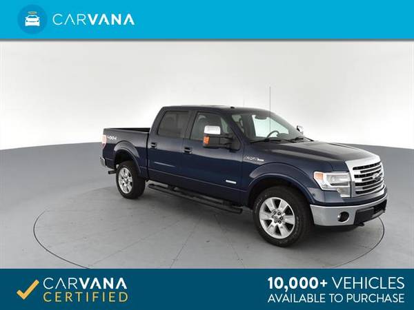 2013 Ford F150 SuperCrew Cab Lariat Pickup 4D 5 1/2 ft pickup Blue - for sale in Bowling green, OH – photo 9