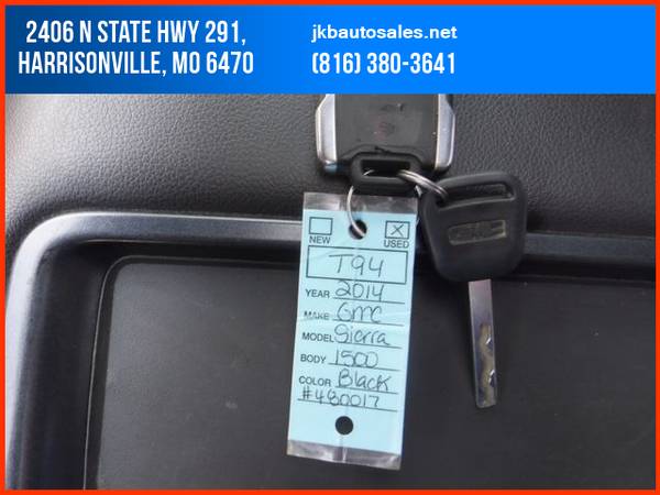 2014Sierra 1500 Crew CabSLT Pickup 4D 5 3/4 ftPickup We Finance for sale in Harrisonville, KS – photo 22
