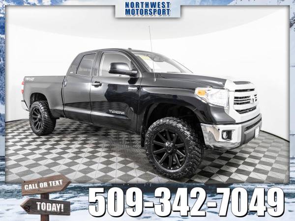 Lifted 2017 *Toyota Tundra* TRD Off Road 4x4 - cars & trucks - by... for sale in Spokane Valley, ID