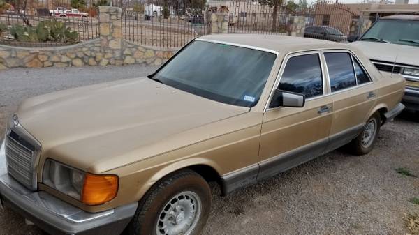1984 Mercedes Benz 300SD Turbo Diesel 4 Door Sedan for sale in El Paso, TX – photo 2