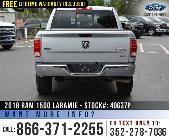 2018 Ram 1500 Laramie 4WD *** Leather Seats, Bluetooth, SiriusXM ***... for sale in Alachua, AL – photo 6