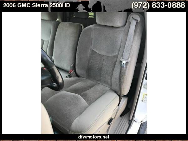 2006 GMC Sierra 2500HD 4WD SLE1 Ext Cab Diesel for sale in Lewisville, TX – photo 19
