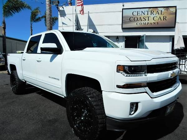 2017 CHEVY SILVERADO 4X4 LIFTED! WHITE ON BLK WHEELS LOW MILES! NICE! for sale in GROVER BEACH, CA – photo 3
