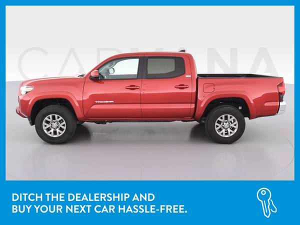 2019 Toyota Tacoma Double Cab SR5 Pickup 4D 5 ft pickup Red for sale in Lafayette, LA – photo 4