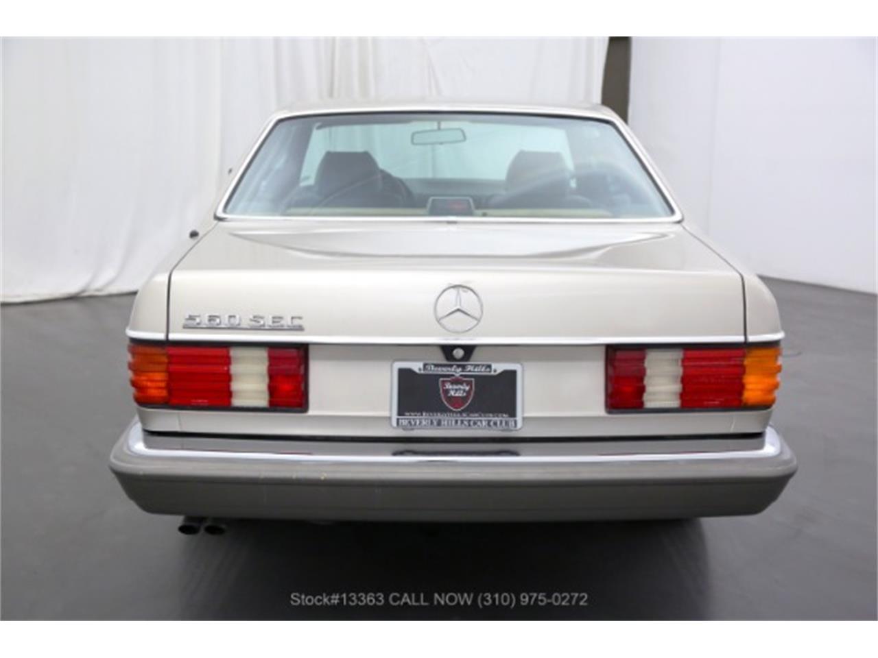 1986 Mercedes-Benz 560SEC for sale in Beverly Hills, CA – photo 5