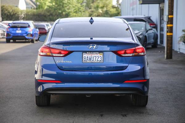 2018 Hyundai Elantra SEL sedan Lakeside Blue - - by for sale in Sacramento , CA – photo 5