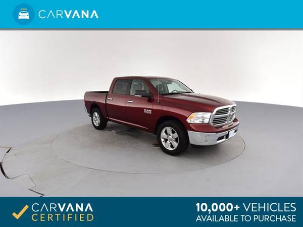 2017 Ram 1500 Crew Cab Big Horn Pickup 4D 5 1/2 ft pickup Red - for sale in Springfield, MA – photo 9
