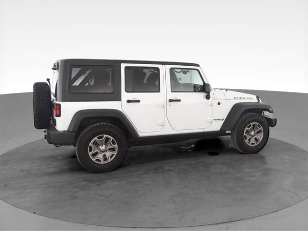 2015 Jeep Wrangler Unlimited Rubicon Sport Utility 4D suv White - -... for sale in Manchester, NH – photo 12