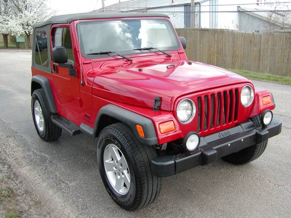 2003 Jeep Wrangler Sport - - by dealer - vehicle for sale in Romeoville, IL – photo 3