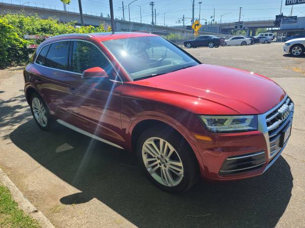 2019 Audi Q5 Premium Plus 1 Owner Red AWD 21k Miles Factory Warranty for sale in Portland, OR – photo 3