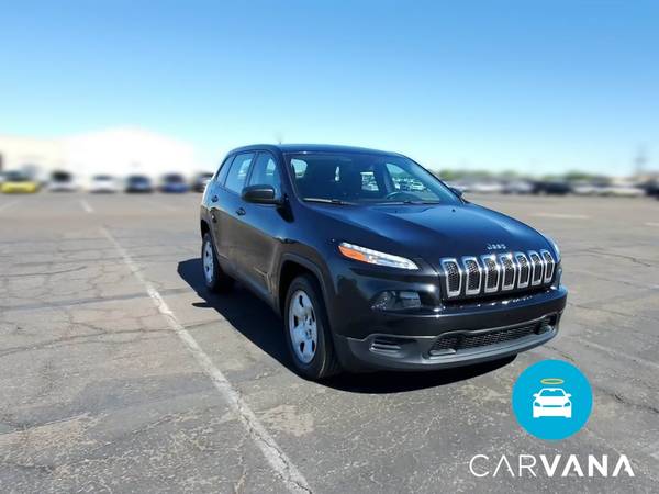 2016 Jeep Cherokee Sport SUV 4D suv Black - FINANCE ONLINE - cars &... for sale in Albuquerque, NM – photo 16