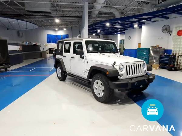 2017 Jeep Wrangler Unlimited Sport SUV 4D suv White - FINANCE ONLINE... for sale in Topeka, KS – photo 15