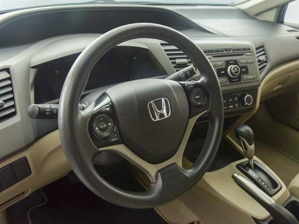 2012 Honda Civic LX Sedan 4D sedan Dk. Gray - FINANCE ONLINE for sale in East Berlin, CT – photo 2