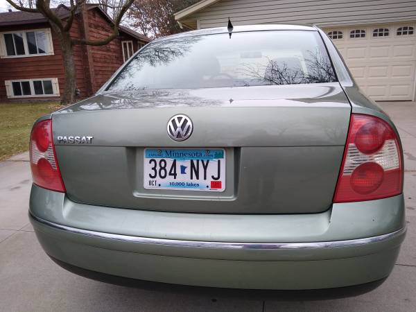 2004 Volkswagon Passat GLS - cars & trucks - by owner - vehicle... for sale in Shoreview, MN – photo 3