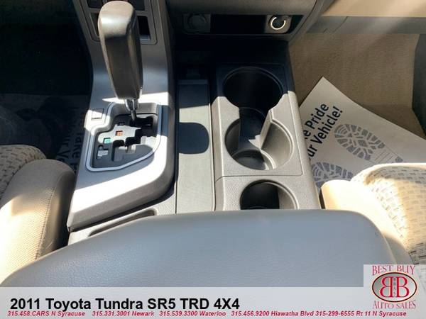 2011 TOYOTA TUNDRA SR5 TRD 4X4! WE FINANCE! EASY CREDIT APPROVAL!!!!!! for sale in N SYRACUSE, NY – photo 16