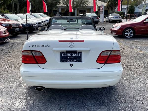 2002 Mercedes-Benz CLK-Class CLK430 Cabriolet [CARCOAST] - cars &... for sale in Charleston, SC – photo 4