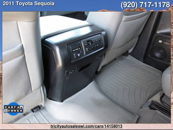 2011 TOYOTA SEQUOIA LIMITED 4X4 4DR SUV (5 7L V8 FFV) Family owned for sale in MENASHA, WI – photo 22