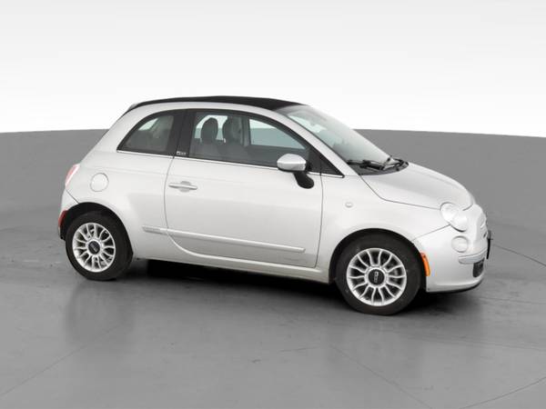 2012 FIAT 500 500C Lounge Convertible 2D Convertible Silver -... for sale in South Bend, IN – photo 14