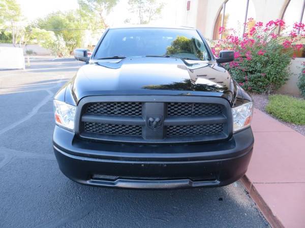 2012 Ram 1500 ST pickup Black - cars & trucks - by dealer - vehicle... for sale in Tucson, AZ – photo 4