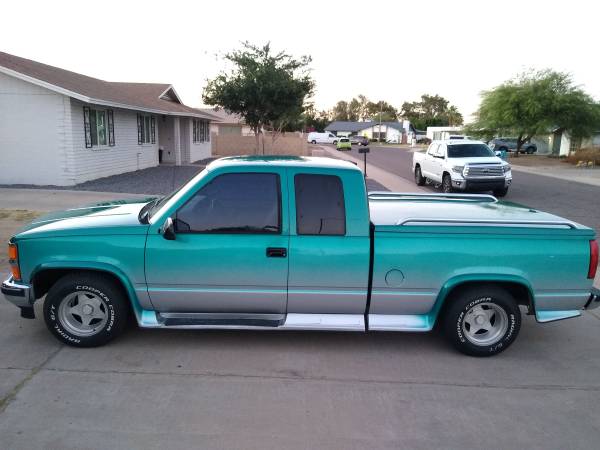1995 Chevy Silverado xcab conversion package Cleanest youll - cars for sale in Phoenix, AZ – photo 8