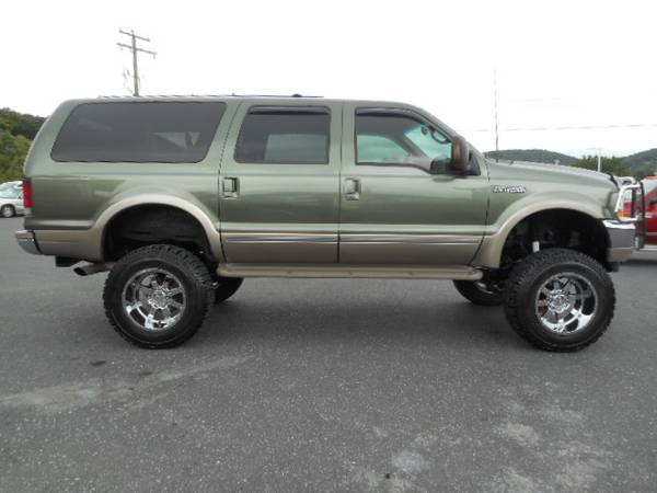 2002 FORD EXCURSION 7.3 POWERSTROKE TURBO DIESEL LIFTED 4X4 for sale in Staunton, MD – photo 6