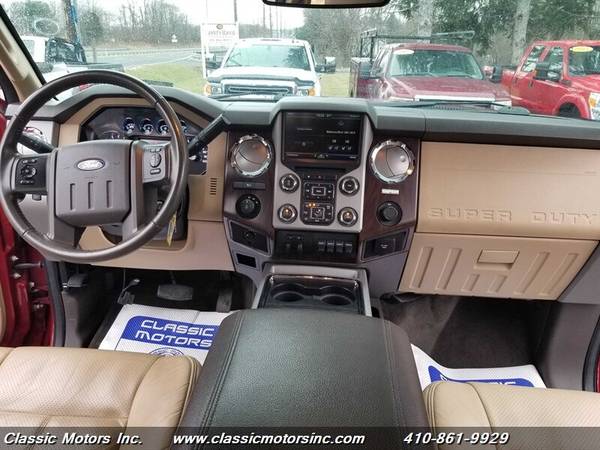 2014 Ford F-350 Crew Cab Lariat 4X4 LIFTED! LOW MILES! - cars & for sale in Finksburg, District Of Columbia – photo 15
